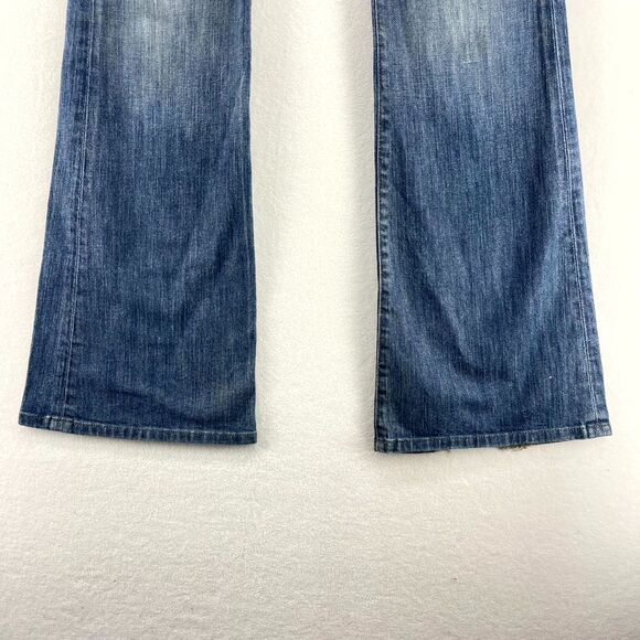Guess‎ Jeans Daredevil Flare Size 29 Stretch Ladies - Picture 7 of 12